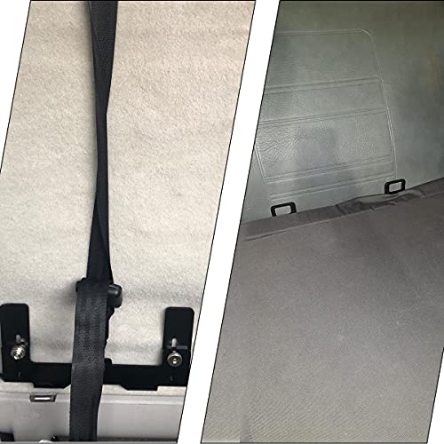 Image of Chelhead Universal CarSeat ISOFIX Latch Interface Bracket | Steel, With Anchors,Child Seat Restraint Anchor Mounting Kit ISOFIX Belt Connector for Baby Safety Chair