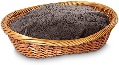 Snoozer Luxury Wicker Dog Basket and Bed Color: Amulet