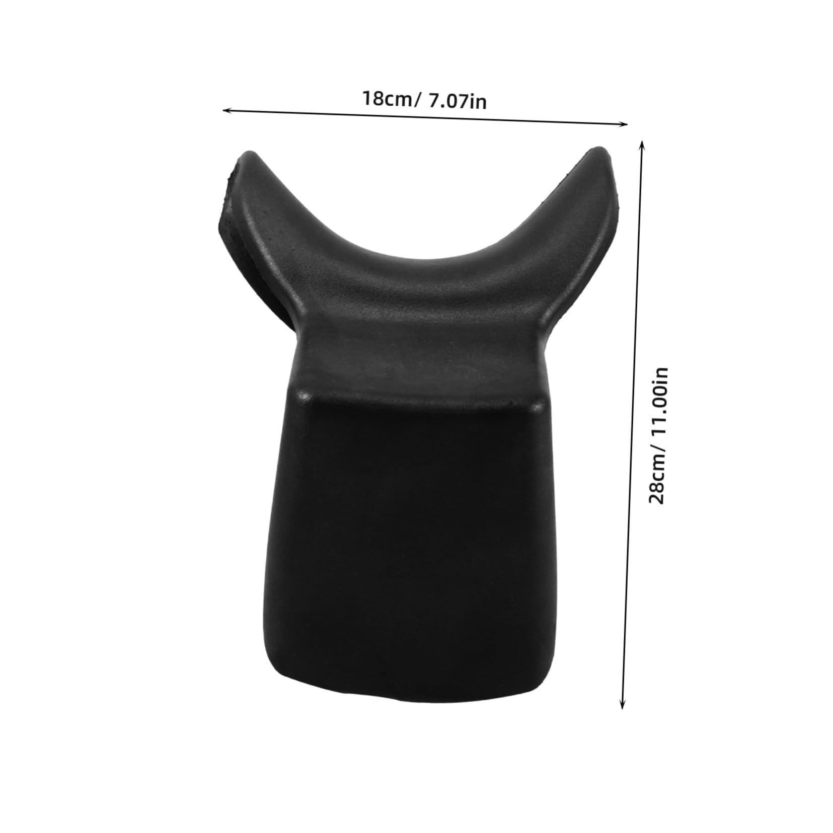 Ergonomisches Nackenkissen für Friseurarbeitsplatz Shampoo Schüssel Verstellbar Weiches PVC Spa Kopf Nackenstützkissen für Haarwäsche Färben und Behandlung Komfortable