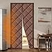 Produktbild SOFACHEN Individuelle Magent Wärmeschutzvorhang, Türvorhang Kälteschutz mit Oxford-Gewebe, Wetterfest Winddicht Schalldicht, für Wohnzimmer Schlafzimmer Kellertür(Brown,28x83in/71x211cm)