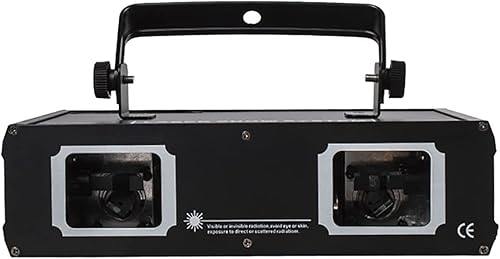 Miniatura 2 de Luces de fiesta Dj Lights RG 2 efecto de haz activado por sonido y luz estroboscópica GOBO de 150 W