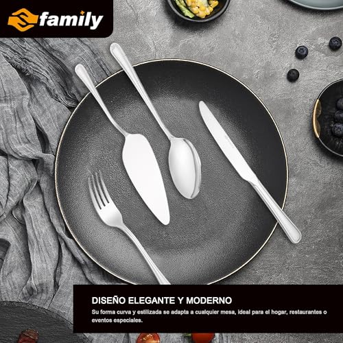 Miniatura 6 de Family Pack 6 Tenedor De Mesa 19.8x2.5cm Acero Inoxidable Diseño Línea, Elegancia Y Funcionalidad Para Cada Ocasión, Cubiertos De Alta Gama Para Hogar Y Restaurante