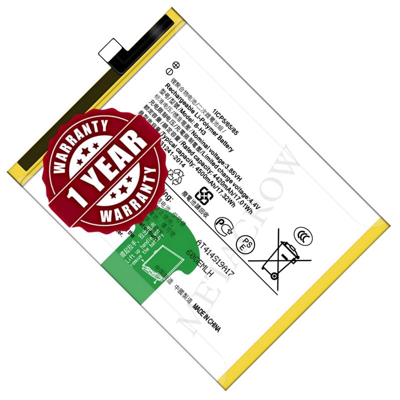 Image of Original B-H3 Battery Compatible for Vivo Z1x (1917, PD1921F EX) | Z5 (1921, V1921A, V1921T) - (4500mAh) - 1 Year Warranty JK1