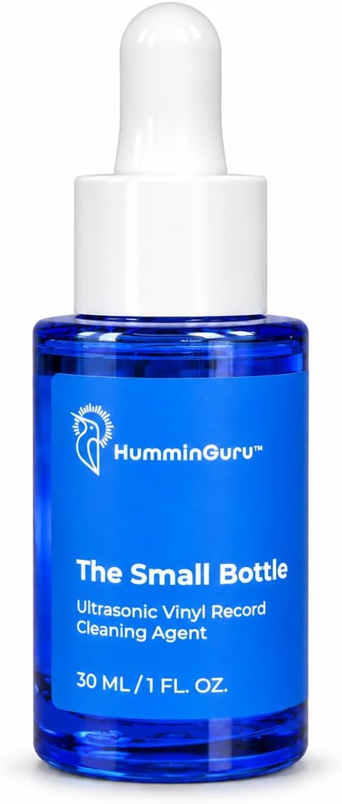 HumminGuru The Small Bottle Ultrasonic Vinyl Record Cleaning Agent