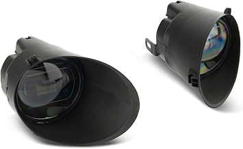 مصابيح الضباب LED من سلسلة Raxiom Axial متوافقة مع سيارات Tundra موديل 2007-2013 مع مصد فولاذي من المصنع