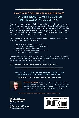 Dream to Destiny: A Proven Guide to Navigating Life's Biggest Tests and Unlocking Your God-Given Purpose (A Bible Study on the Life of Joseph & His 10 Character-Building Tests) - Image 2