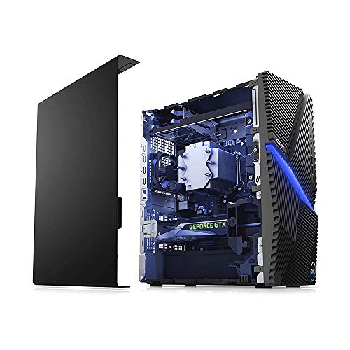 2020 Dell Flagship G5 Gaming Desktop Computer, 6-cores Intel Core i5-10400F CPU, 16GB RAM, 1TB HDD+256GB PCIe SSD, NVIDIA GTX 1660 Graphics, Keyboard and Mouse, Win 10, Black, 32GB SnowBell USB Card