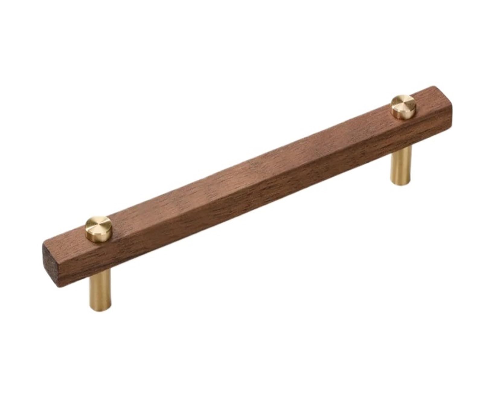 Vaqropnshrg A 2303 Brass 192Mm Furniture Pulls, Solid Brass Walnut Wood Cabinet Handles Knobs