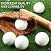 VioraWhite 6 Pack Pitching Machine Balls, Balls Foam Practice Baseballs High Density Foam Practice Baseball Softball Training Ball for Hitting Practice and Fielding Practice 3 oz 2.9 Inches