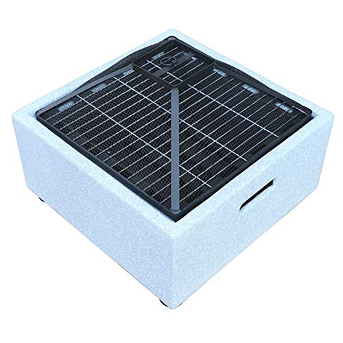 S Feuerstelle im Freien Grilltisch Garten Firepit Holz Kamin Heizung Patio Deck Yard Geeignet for Gastronomie Party-Camping und