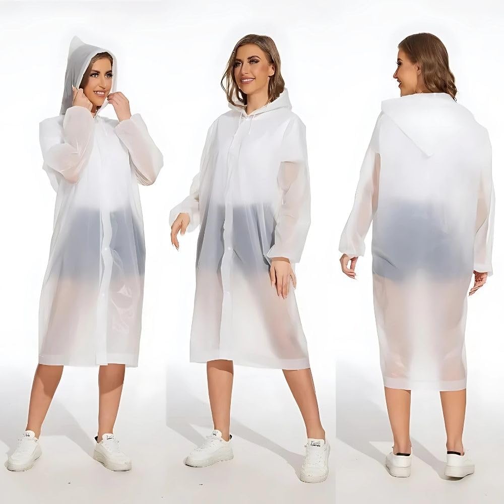 Capa de Chuva Poncho Unissex em EVA, Impermeável, Reutilizável para Passeios, Viagens, Esportes e Shows Resistente Confortável em EVA Capa de Chuva Poncho Unissex em EVA, Impermeável, Reutilizável para Passeios, Viagens, Esportes e Shows Resistente Confortável em EVA
