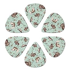 Ensemble de 6 médiators de guitare Otters pour guitare acoustique, guitare électrique, basse, ukulélé – fin, moyen et… - Les Beatles, Paul McCartney, John Lennon, RIngo Starr, George Harrison Ensemble de 6 médiators de guitare Otters pour guitare acoustique, guitare électrique, basse, ukulélé - fin, moyen et… – Image 4