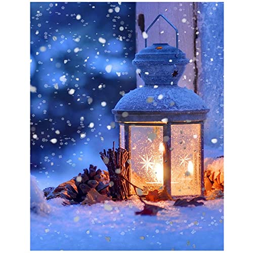 Peinture diamant 5d complet paysages de neige format xxl 50x140cm