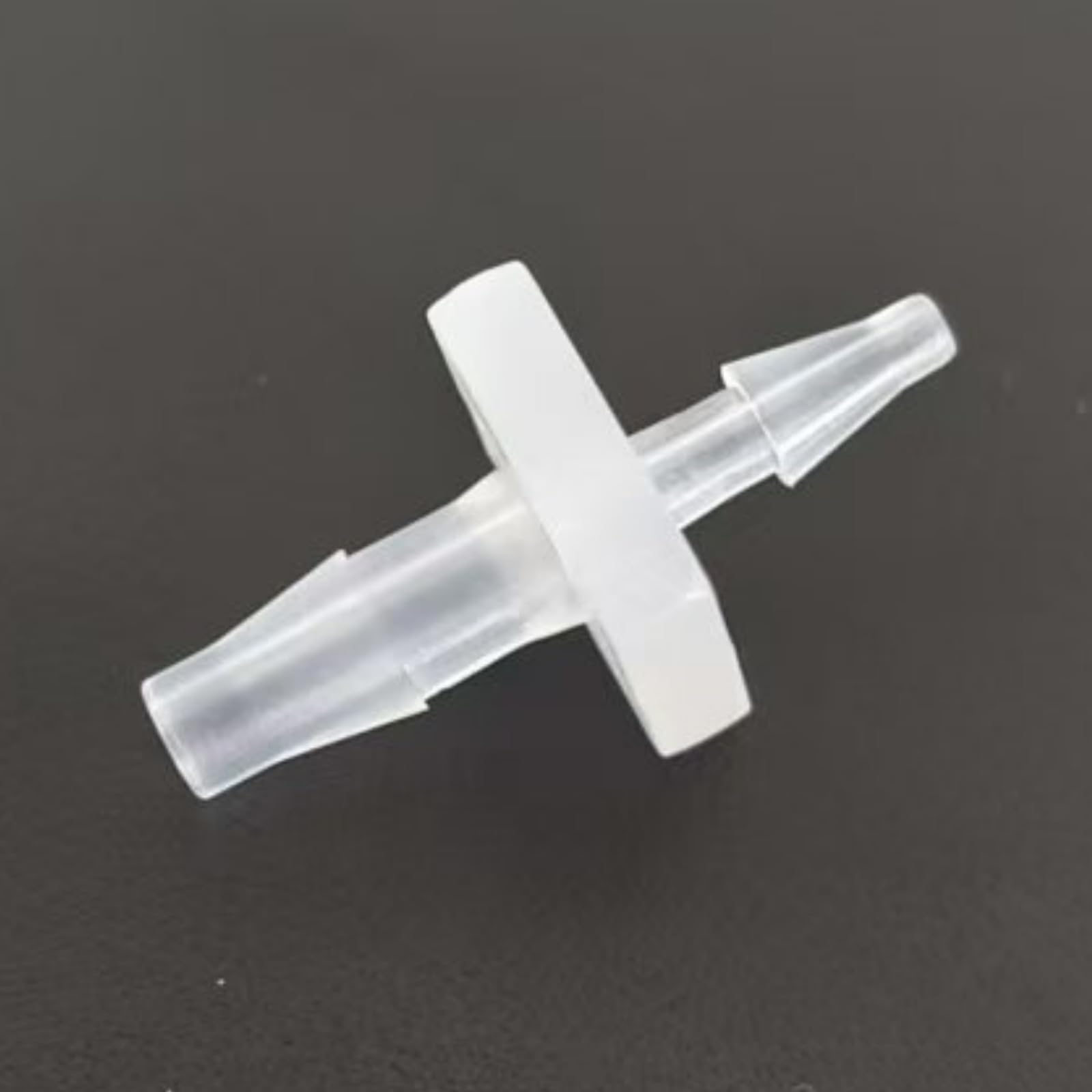 Paquete de 25 accesorios reductores de púas for manguera de PP, conector recto de 3/32" x 1/8" for agua de acuario y Gases(1/16inch-1/8inch Sq)