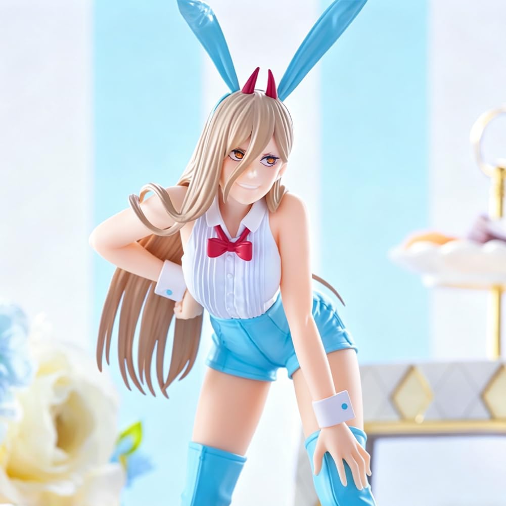 Makima & Power - Figura de anime Bunny Girl posición de pie, modelo de PVC