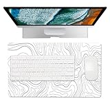 Entretien sans effort : bénéficiez d'un entretien sans tracas avec notre tapis de souris de bureau. Prévenez l'usure grâce à sa conception de surfaces spéciales et à ses bords . La fonction facile à nettoyer vous permet de l'essuyer avec un chiffon humide tout en améliorant l'esthétique et la longévité de votre travail.