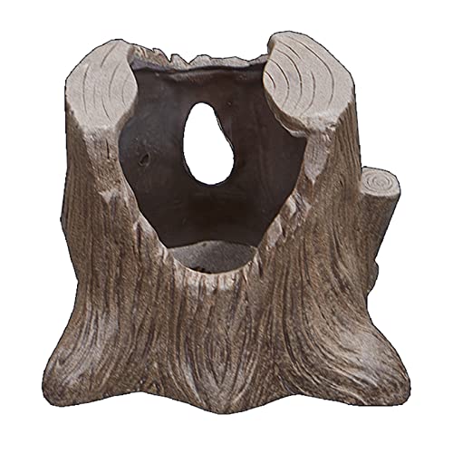 Image of Yellow Door Large Play Tree Stump