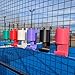 LORBIFIN Tennis Towel and Water Bottle Holder for Court Fence, Gear Rack, Portable Sports Equipment Hanger Hook for Outdoor Gym Workout