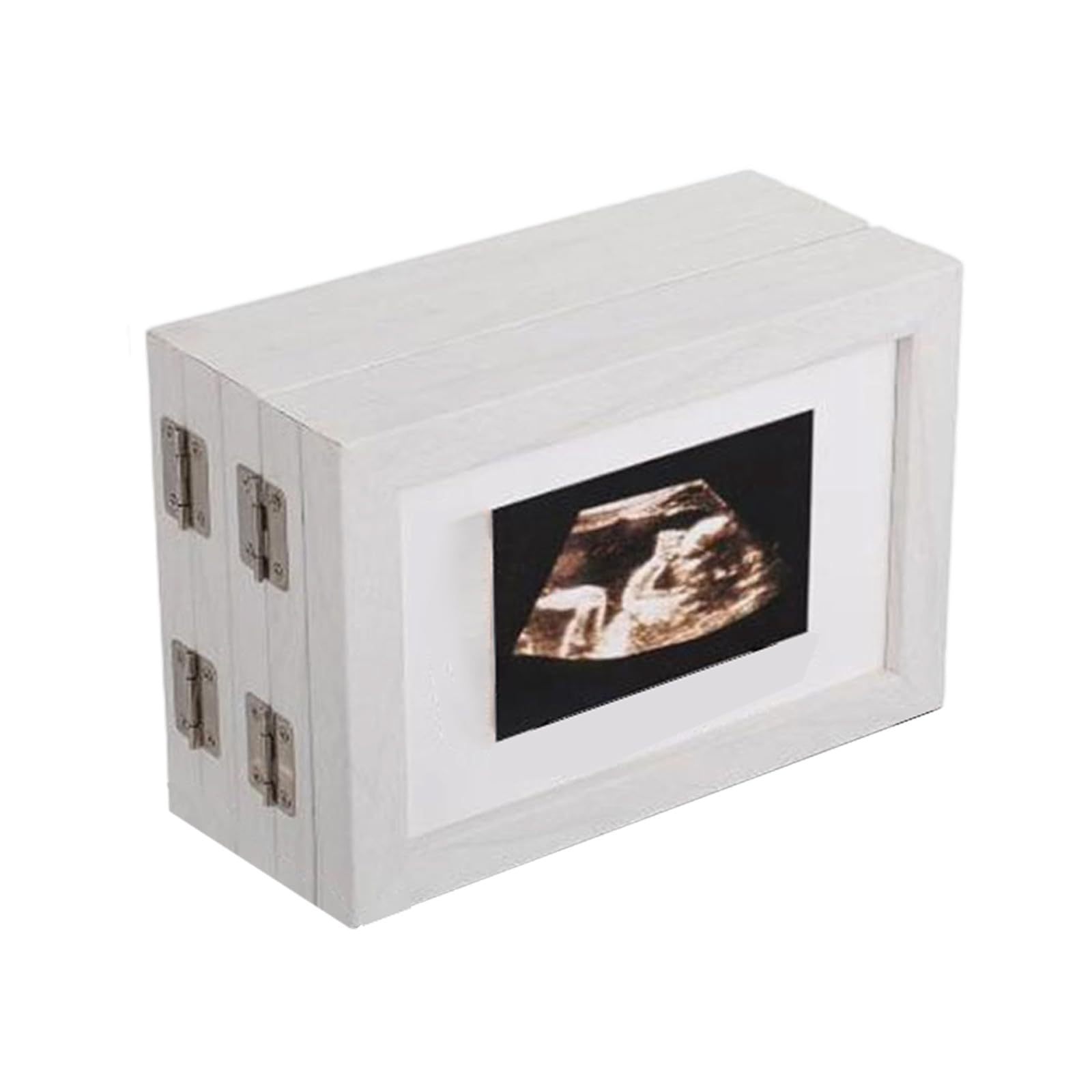 Cadre photo pliable pour sonogramme Lot de 5 avec support réglable pour chambre bébé