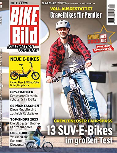 BIKE BILD 2/2023 '13 SUV-E-Bikes im großen Test'