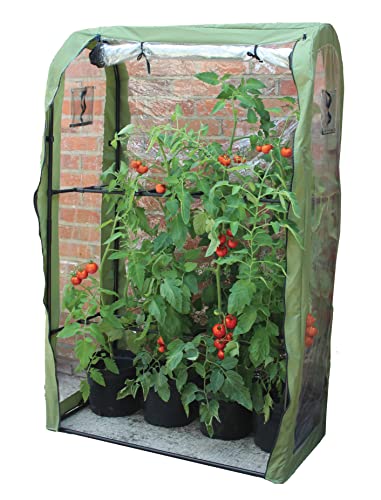 Housse de protection pour tomates anti-intempéries verte 160cm - 2