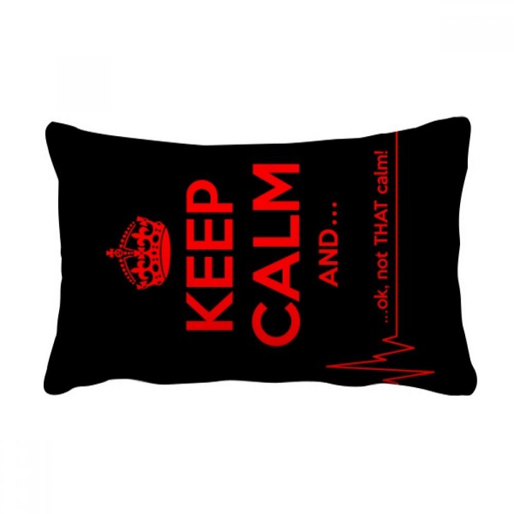Coussin lombaire rouge noir 16x24 pouces pour déco canapé salon