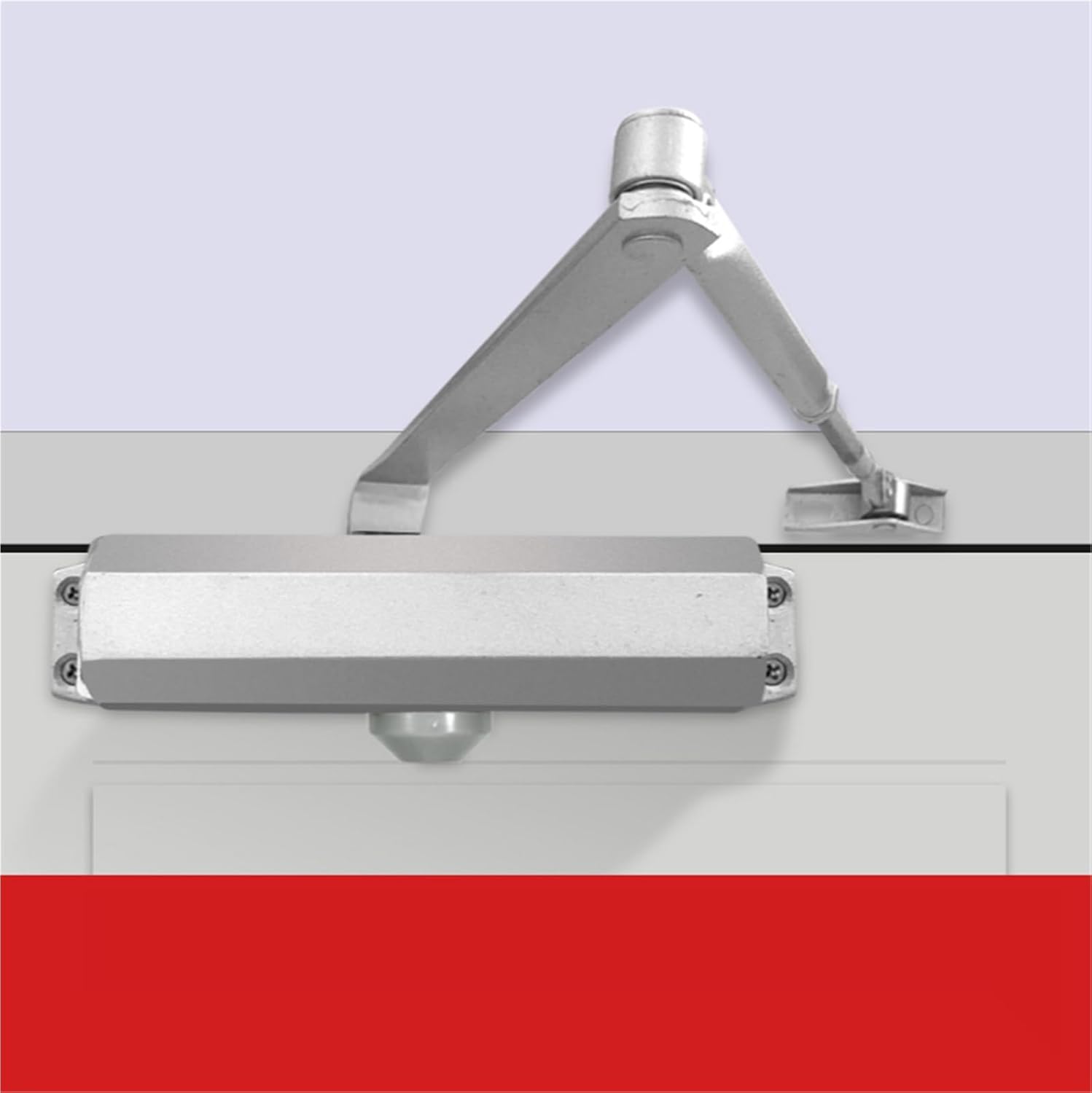 Hydraulic Buffer Door Closer Household Punch-Free Automatic Door Closer 25KG to 85KG Adjustable Speed Door Closing Equipment(A -1)