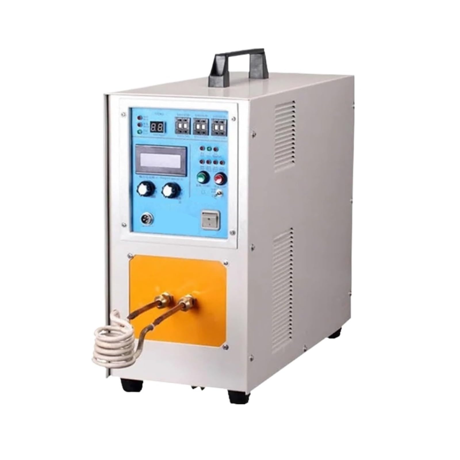 Induction Heater 15KW High Frequency, Furnace Quenching Melting Iron Welding Machine Heat Treatment Forging