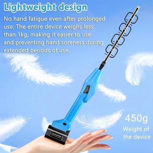 Handheld Electric Pruning Shears Adjustable Speed Fruit Tree Cutter for Efficient Bud & Flower Trimming, Lightweight and Ergonomic Design for Easy Use