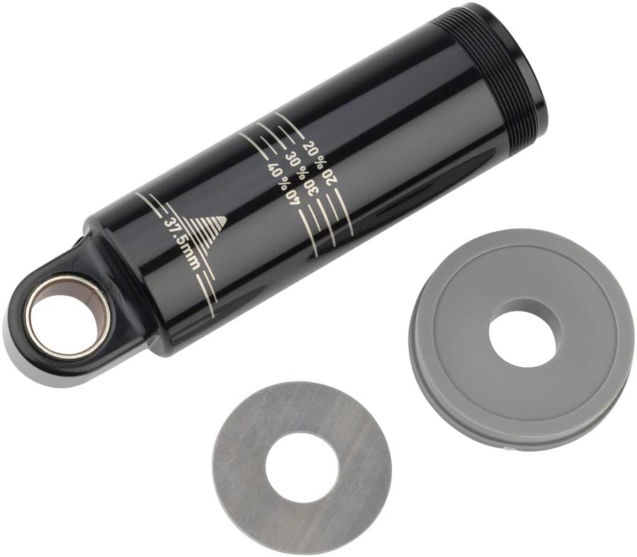RockShox Rear Shock Damper Body - Standard Eyelet, 37.5mm w/Hydraulic Bottom Out, 7.5mm Travel Spacer, Super Deluxe C1+