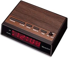 Retro Wood Style LED Ascending Alarm review image