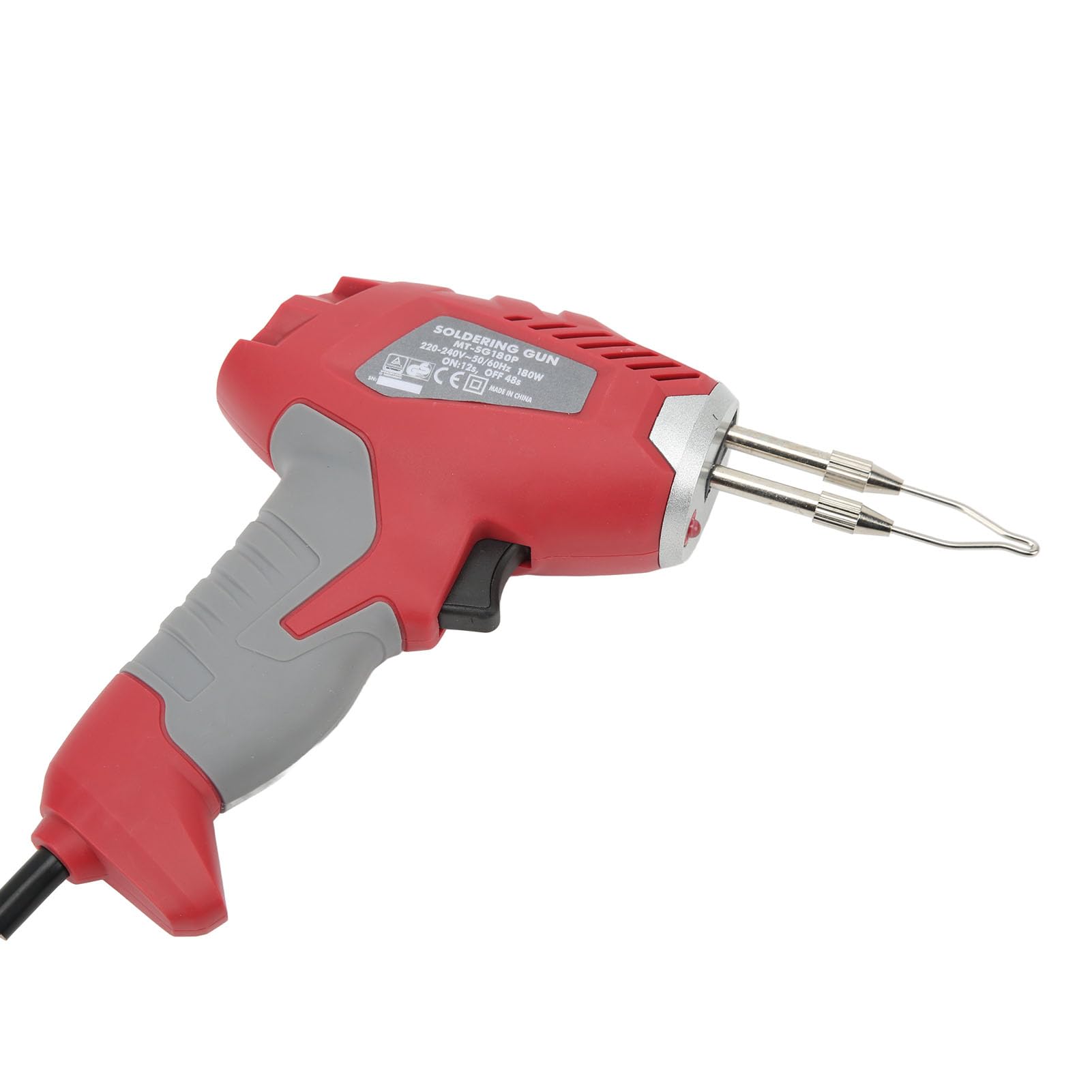 Pistola per Saldatura 180W 200℃ Portatile con Spina Europea Kit Saldatore per Riparazione Elettronica Domestica Schede Circuiti