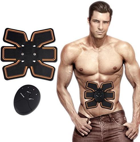 Inglis Lady Evokeo Beauty Body Mobile-Gym 6 Pack EMS Tummy Flatter, Weight Loss Muscle Toning/Fitness Technology Kit 6 Pack Abs, Wireless Electro Pad Portable Gym Trainer for Men/Women