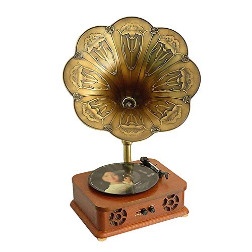 Tourne-disques rétro, Tourne-Disque phonographe Disque Vinyle phonographe électromécanique Creative Antique Bluetooth… - Les Beatles, Paul McCartney, John Lennon, RIngo Starr, George Harrison Tourne-disques rétro, Tourne-Disque phonographe Disque Vinyle phonographe électromécanique Creative Antique Bluetooth… – Image 3