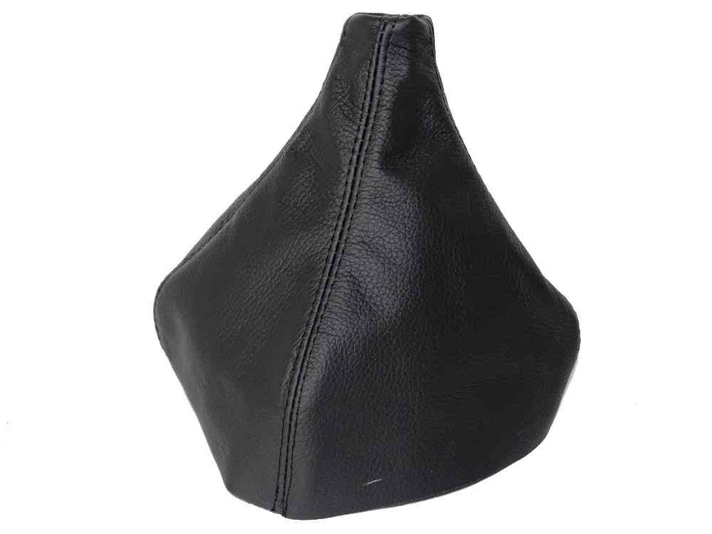 The Tuning-Shop Ltd Compatible with Shift Boot for Pontiac Firebird & Chevrolet Camaro 1997-2002 Black Italian Leather Black Stitch