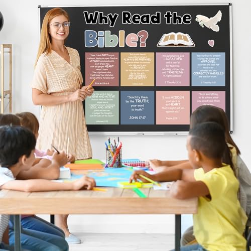 Affiches de lecture pour l'école du dimanche et coin prière église - 7