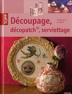 Livres Couvertures de Découpage, décopatch, serviettage