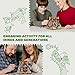 iDventure Cluepuzzle Pyramid of The Sun | Wooden 3D Puzzle & Escape Room Box | Sequential Riddles with Hidden Treasure | Fun Family Game Night Activity for Ages 10+ (Extension Aztek)