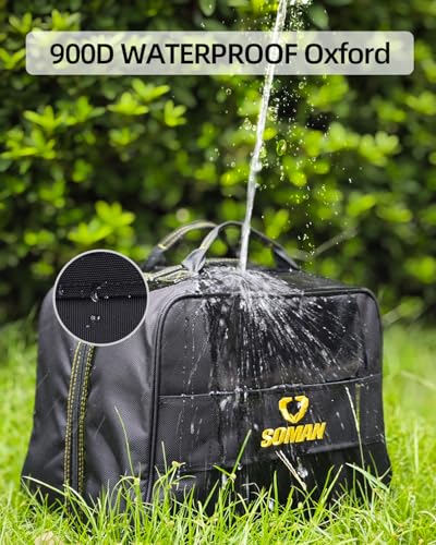 SOMANGEAR Bolsa para Capacete de Motocicleta, Bolsa de Armazenamento para Capacete com Oxford À Prov