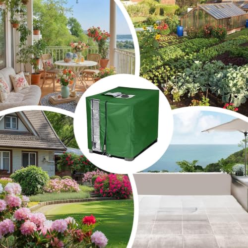 Cubierta para barril impermeable y protectora de exterior con ventana de visión 6