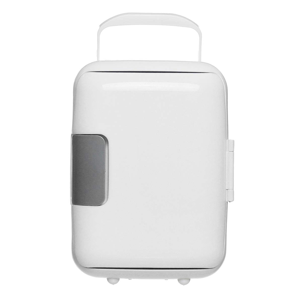 JenNiFer 4L 12V / 220V Mini Refrigerador Portátil Eléctrico Refrigerador Refrigerador Congelador Coche Hogar - Rosado