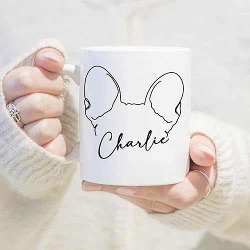 Miniatura 2 de TheUnifury - Taza personalizada para amantes de los perros, regalos de cumpleaños para amantes de los perros, regalos temáticos de perros, taza con