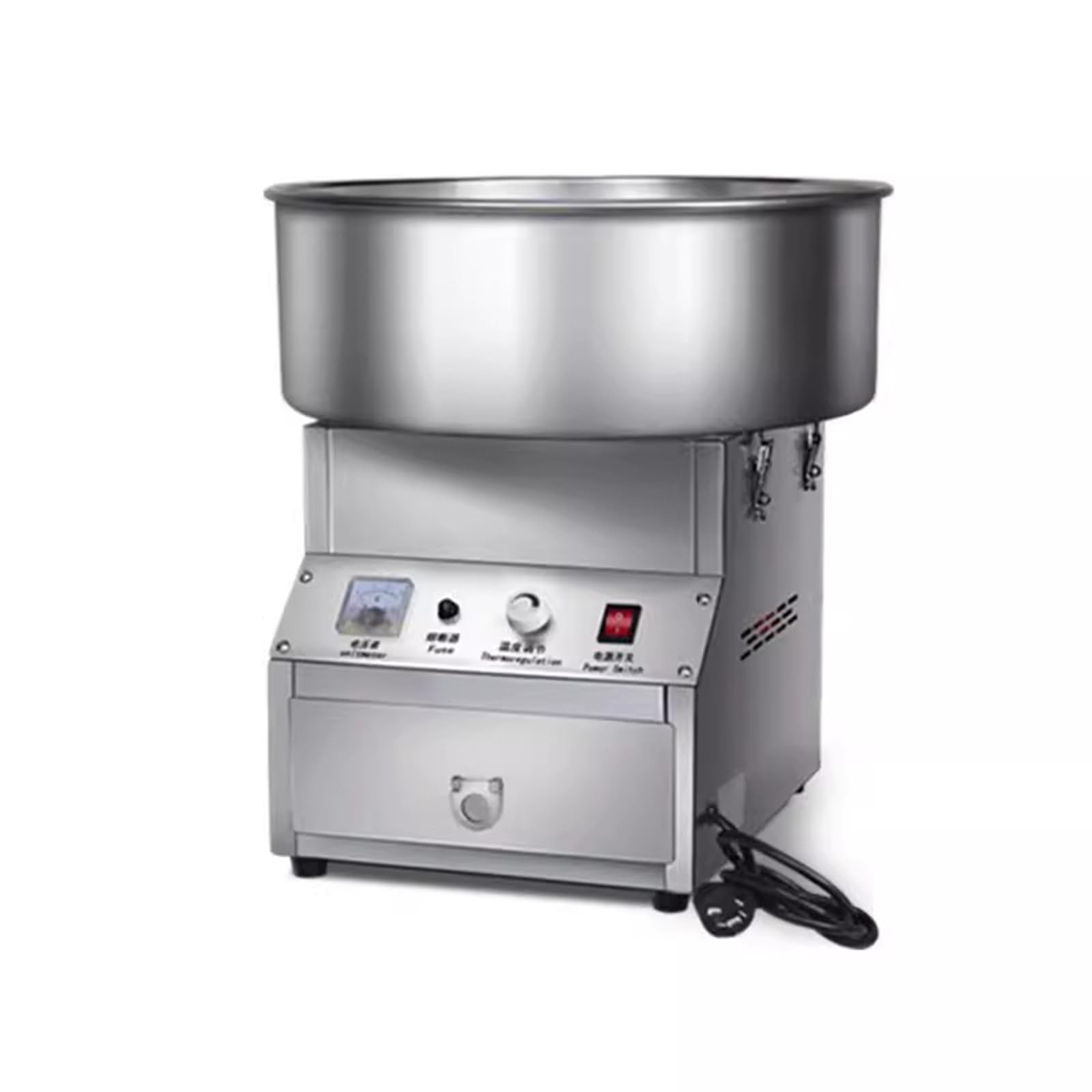 ERoomQ Cotton Candy Machine,Fully Automatic Commercial Candy Maker for Stalls. Suitable for Sugar or Candies