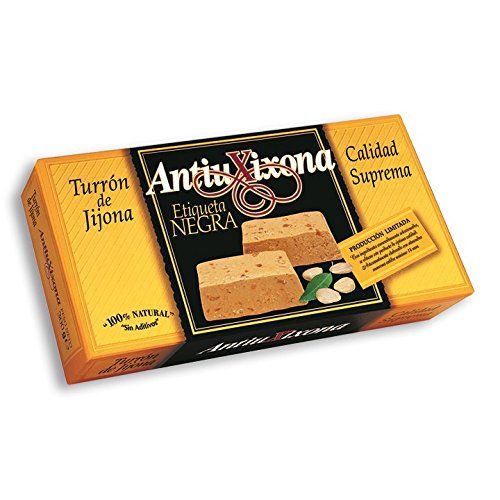 Turrón de Jijona Antiu Xixona - Etiqueta Negra Superior, 150 g