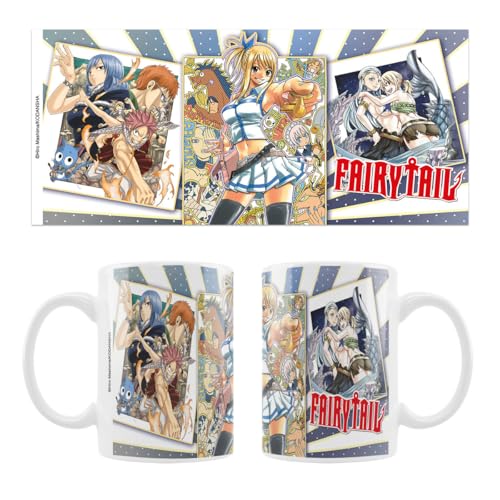 SAKAMI - Fairy Tail - Lucy - Manga Style - Taza - 320 ml - Original & Licencia