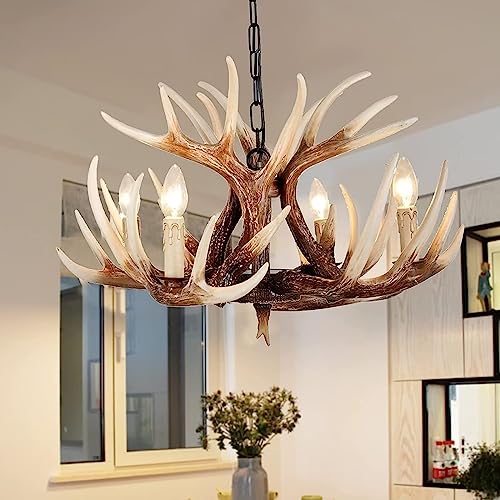 Éclairage de en bois rustique 4 lumières luminaire pour chambre