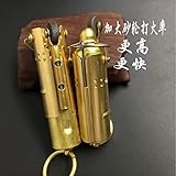Youfeel Trench Lighter Replica - Solid Brass- WWI - WWII - Vintage Style 2 Pack