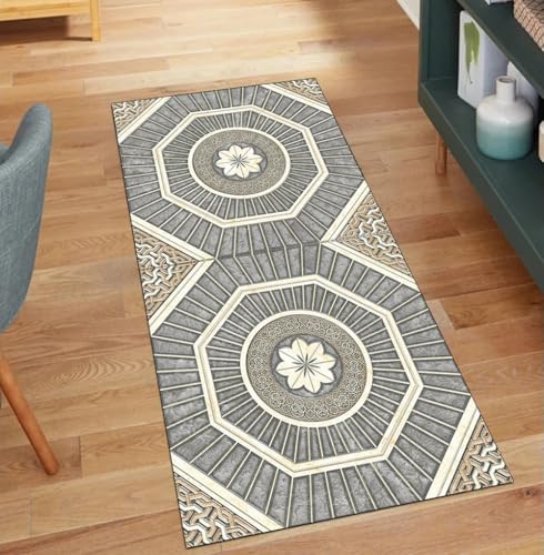 Alfombra lavable de pasillo con base antideslizante 2
