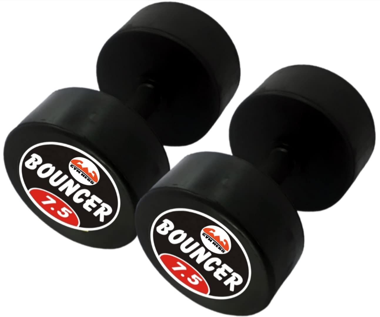 Gym Hero Rubber Coated Professional Round Dumbbells 7.5kg set Home Gym Kit Dumbell (7.5kg×2pcs) Total weights 15kg. (B0975Z9ZTC) Amazon Price History, Amazon Price Tracker