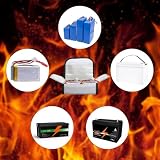 Apomoons lot de 2 sacs LiPo ignifuges pour charge et stockage photo 6